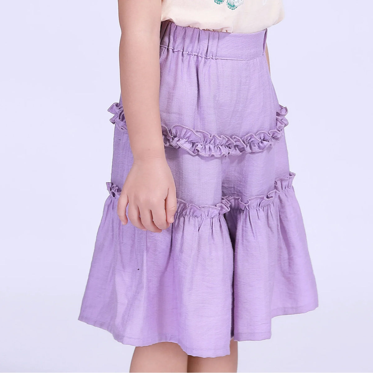 Wide-leg Street Look Shorts For Girls Image