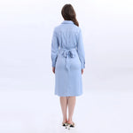 Collar Velvet Fashion Dress For Women Image