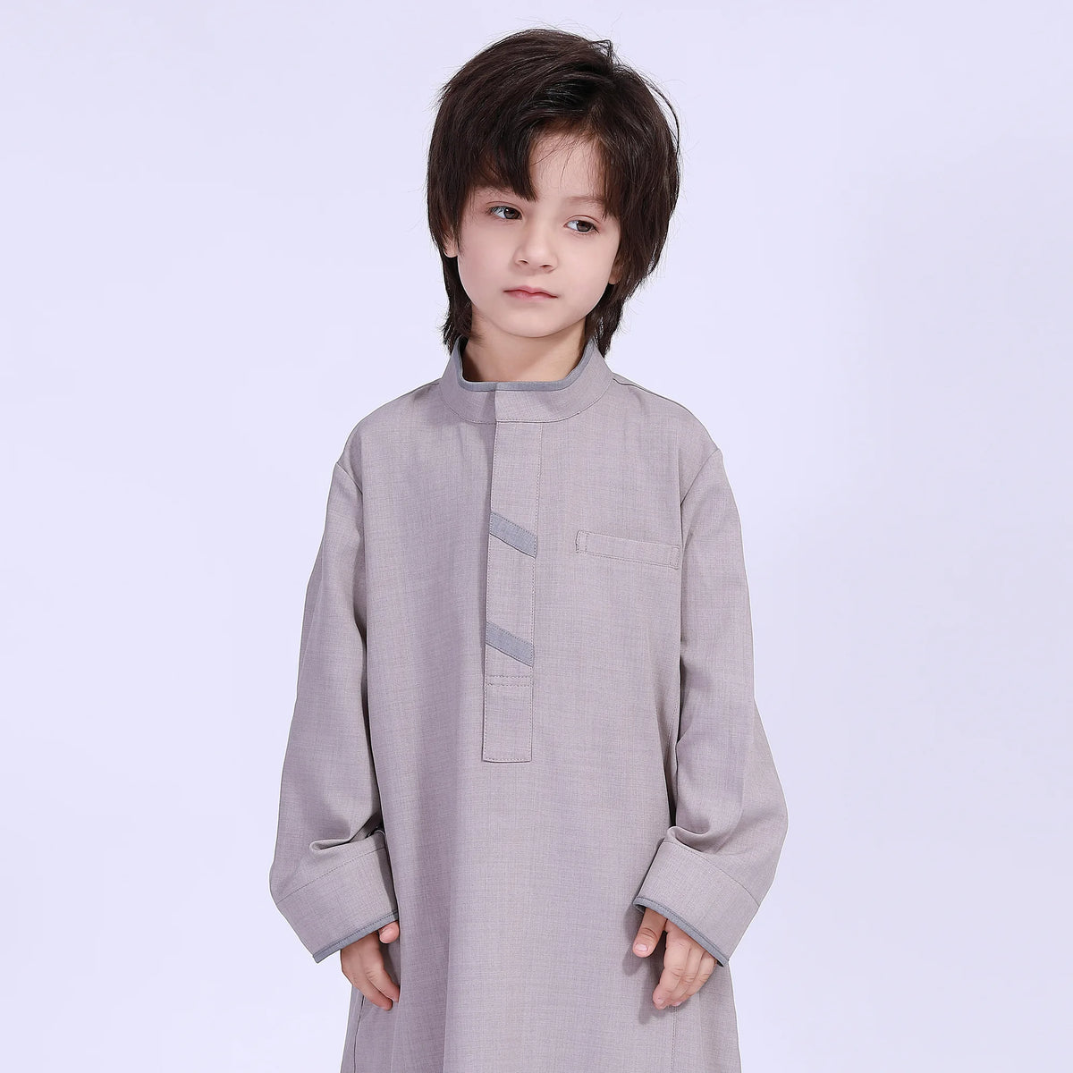 Solid Thoub Thoub For Boys Image