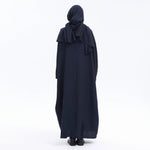 54 Navy 54,145,232,61,- Floral Abaya Abaya For Women Image