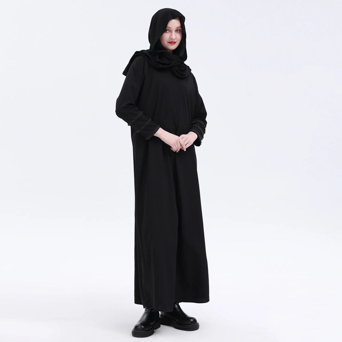 Beaded Abaya Abaya For Women Image