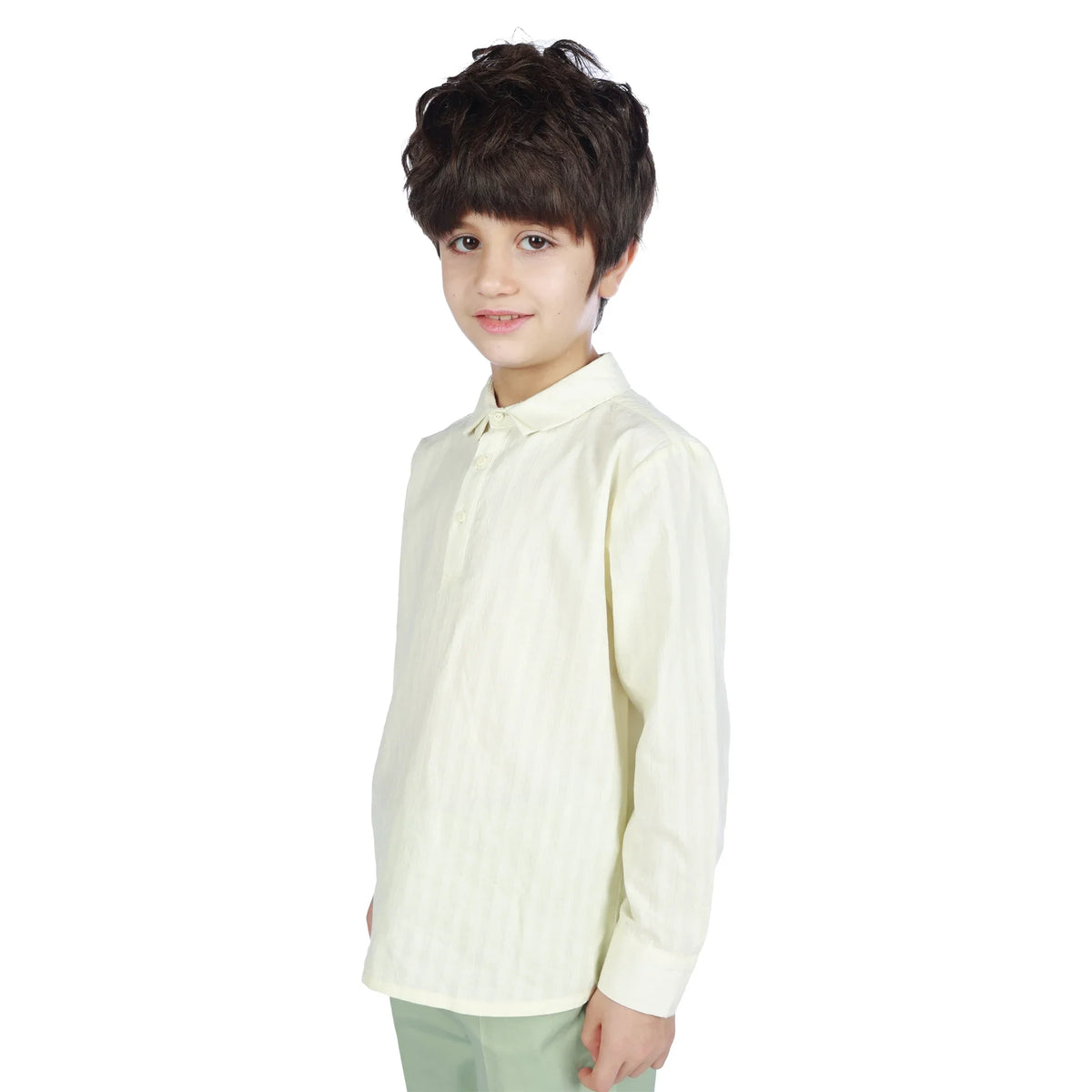 Plain Formal Blouse For Boys Image