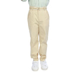 Dark Beige Skinny Formal Pants For Boys Image