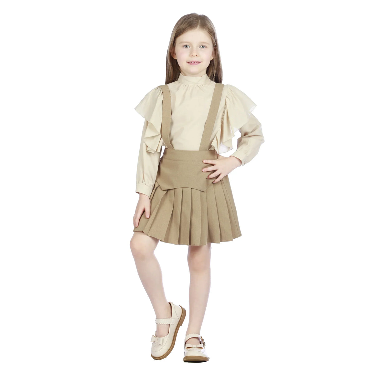 Plain Formal Blouse For Girls Image