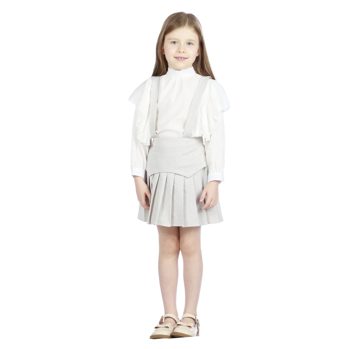 Plain Formal Blouse For Girls Image