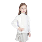 Plain Formal Blouse For Girls Image