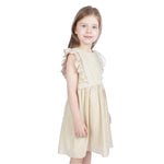 laced Formal Dress For Girls Image