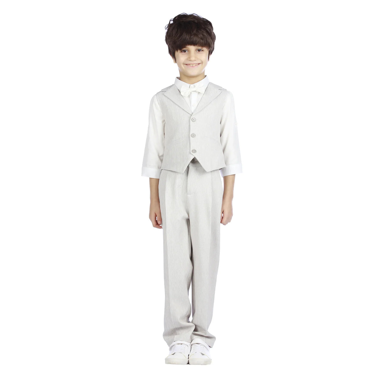 Solid Formal Waistcoat For Boys Image