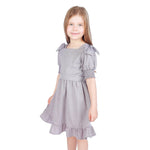 Plain Formal Dress For Girls Image
