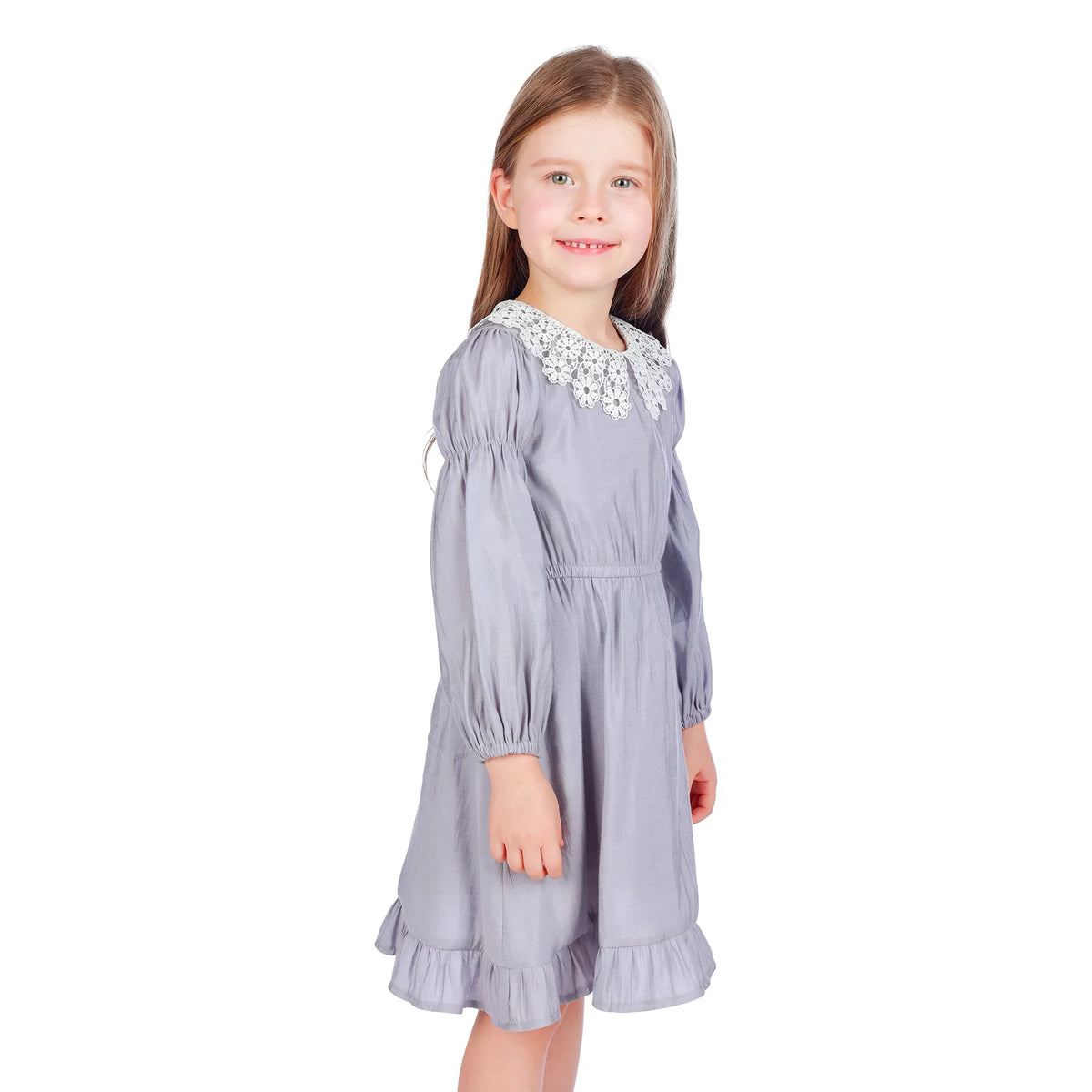 Floral Formal Dress For Girls Image