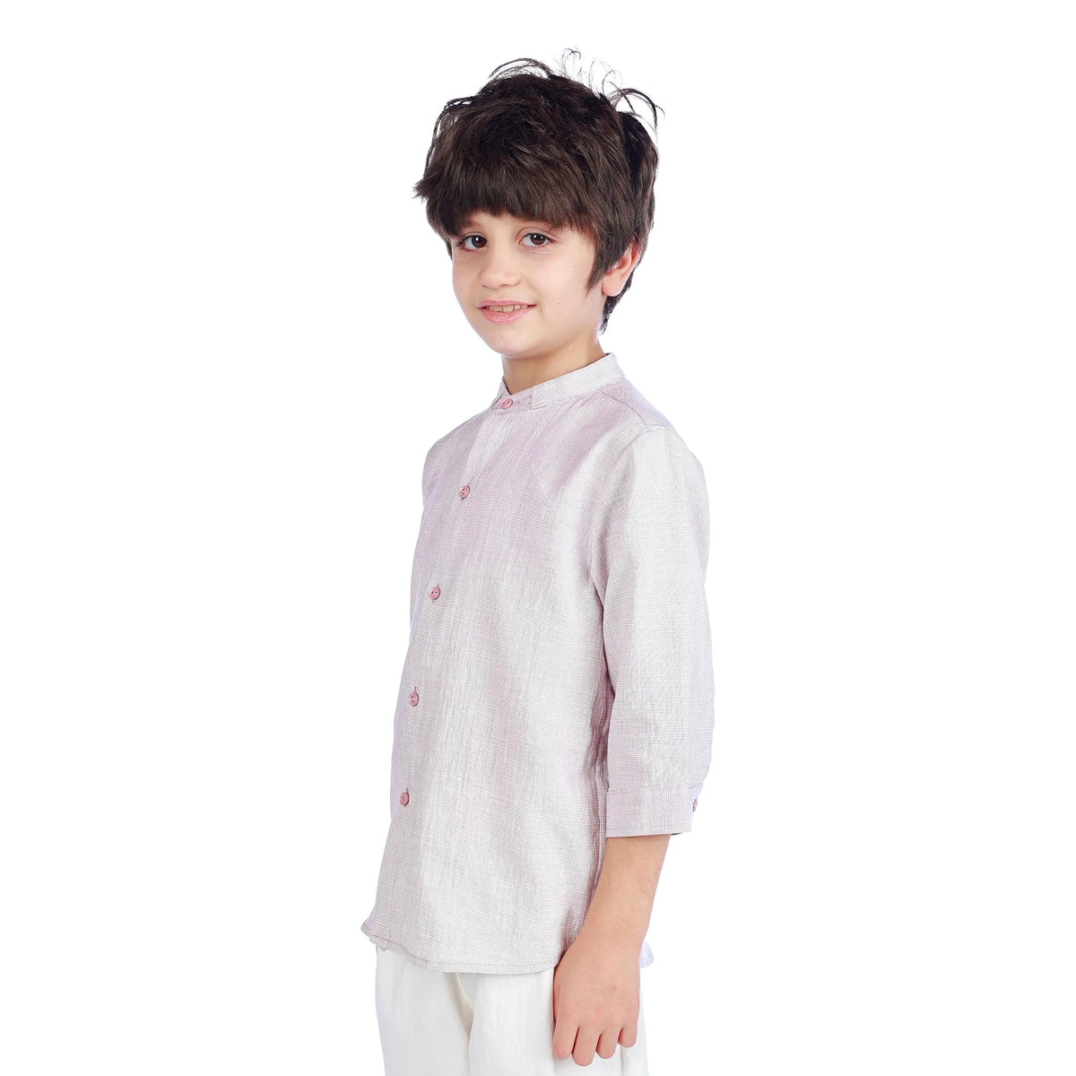 Solid Formal Shirt For Boys Image