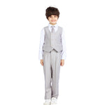 Solid Formal Waistcoat For Boys Image