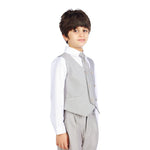 Solid Formal Waistcoat For Boys Image