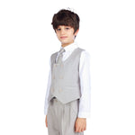 Solid Formal Waistcoat For Boys Image