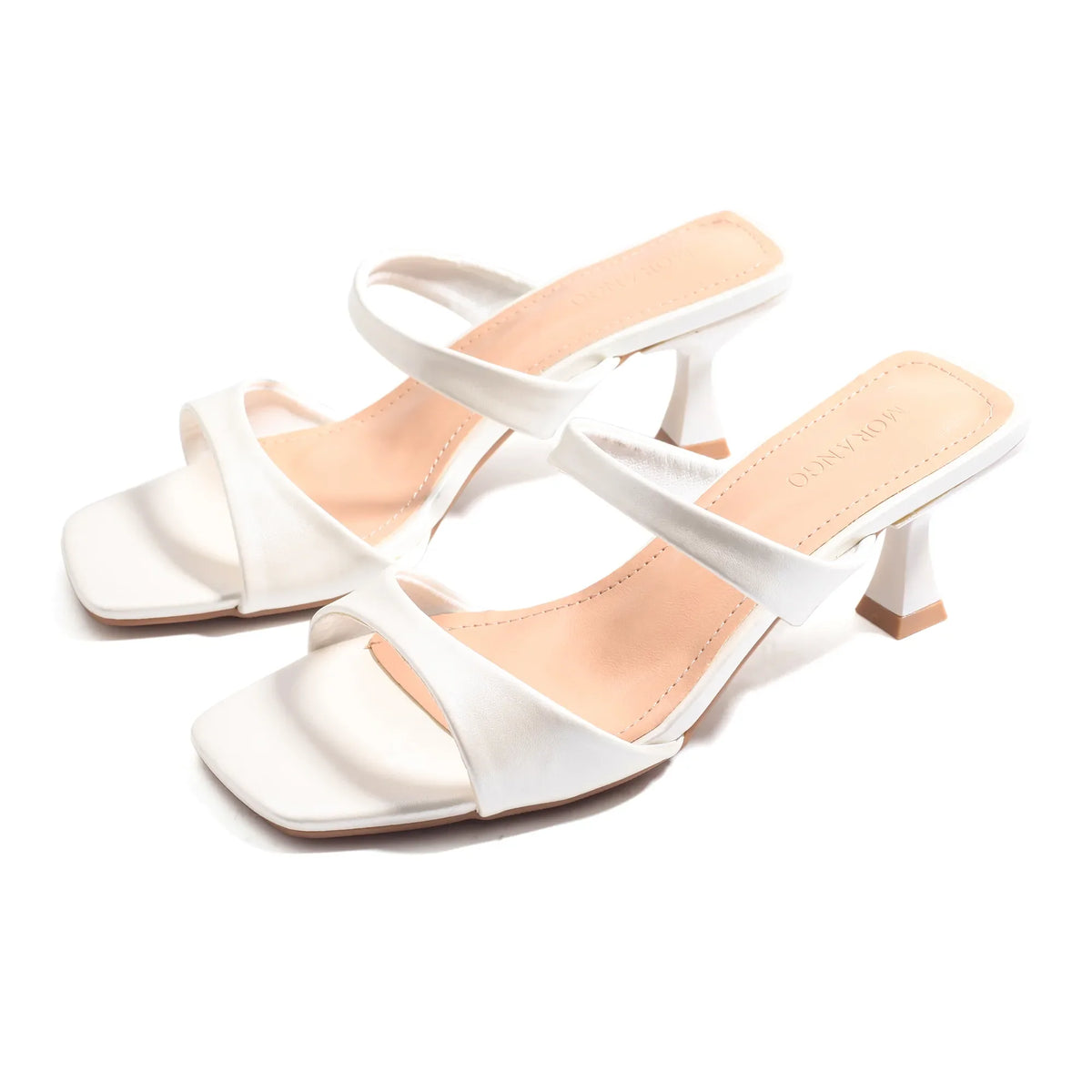 Off White Elegant Slippers For Women Image