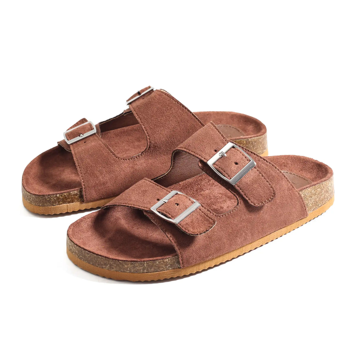 Brown Casual Slippers For Women Image