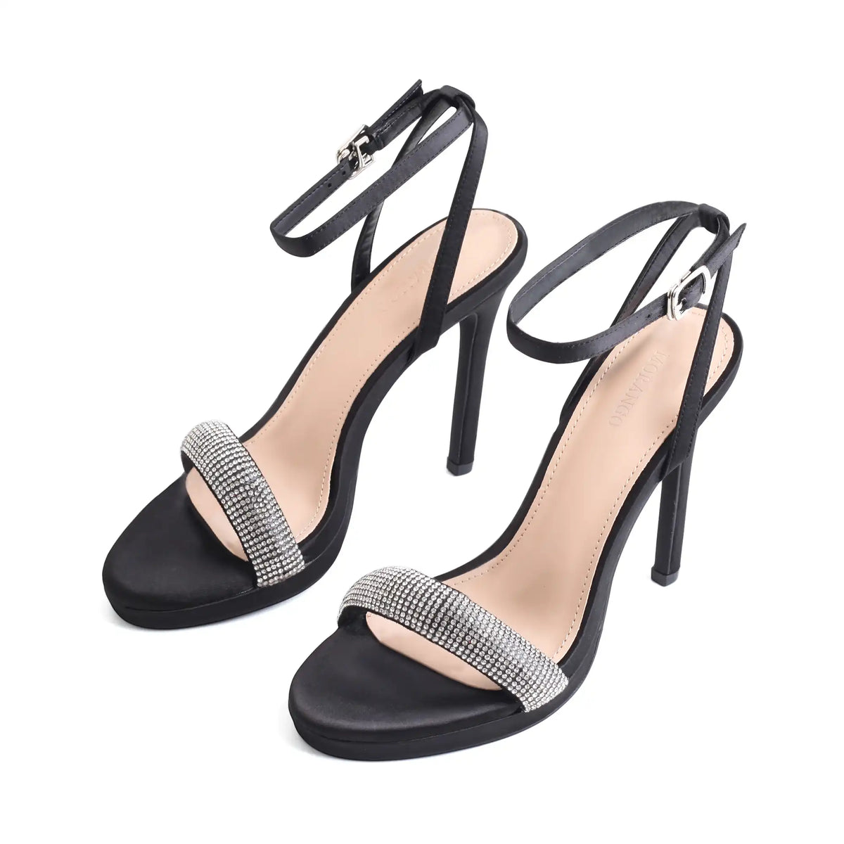 Black Elegant Sandals For Women Image