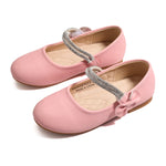 Pink Elegant Flat Shoes For Girls Image