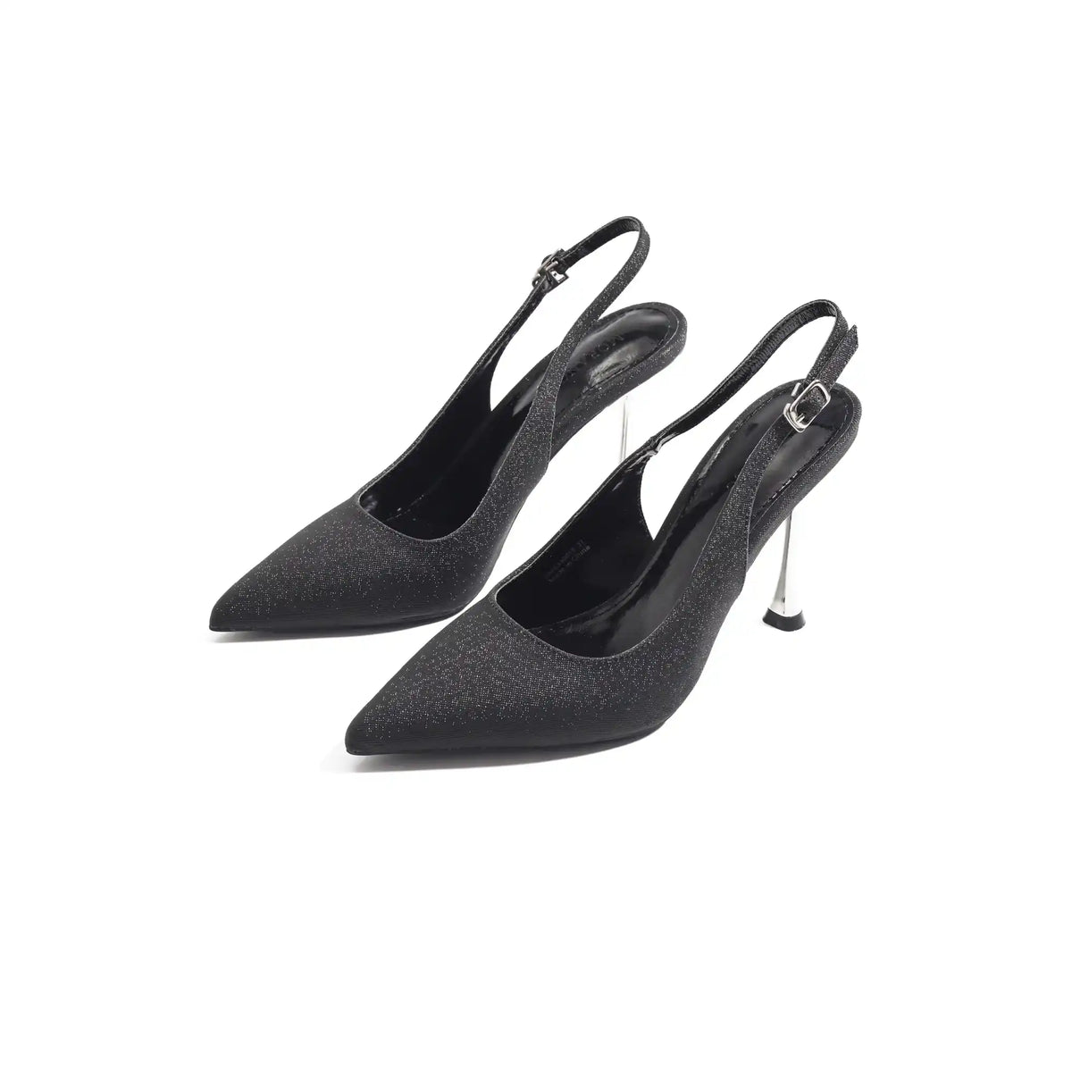 Black High Heel Shoes For Women Image
