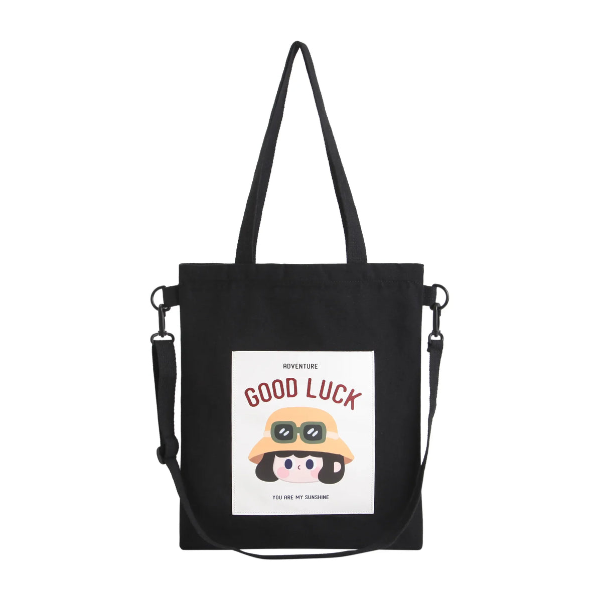 Free Black Casual Shoulder Bag For Women Image