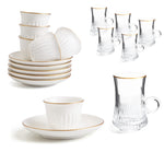 Tea & Coffee Cup Set 18PC Image