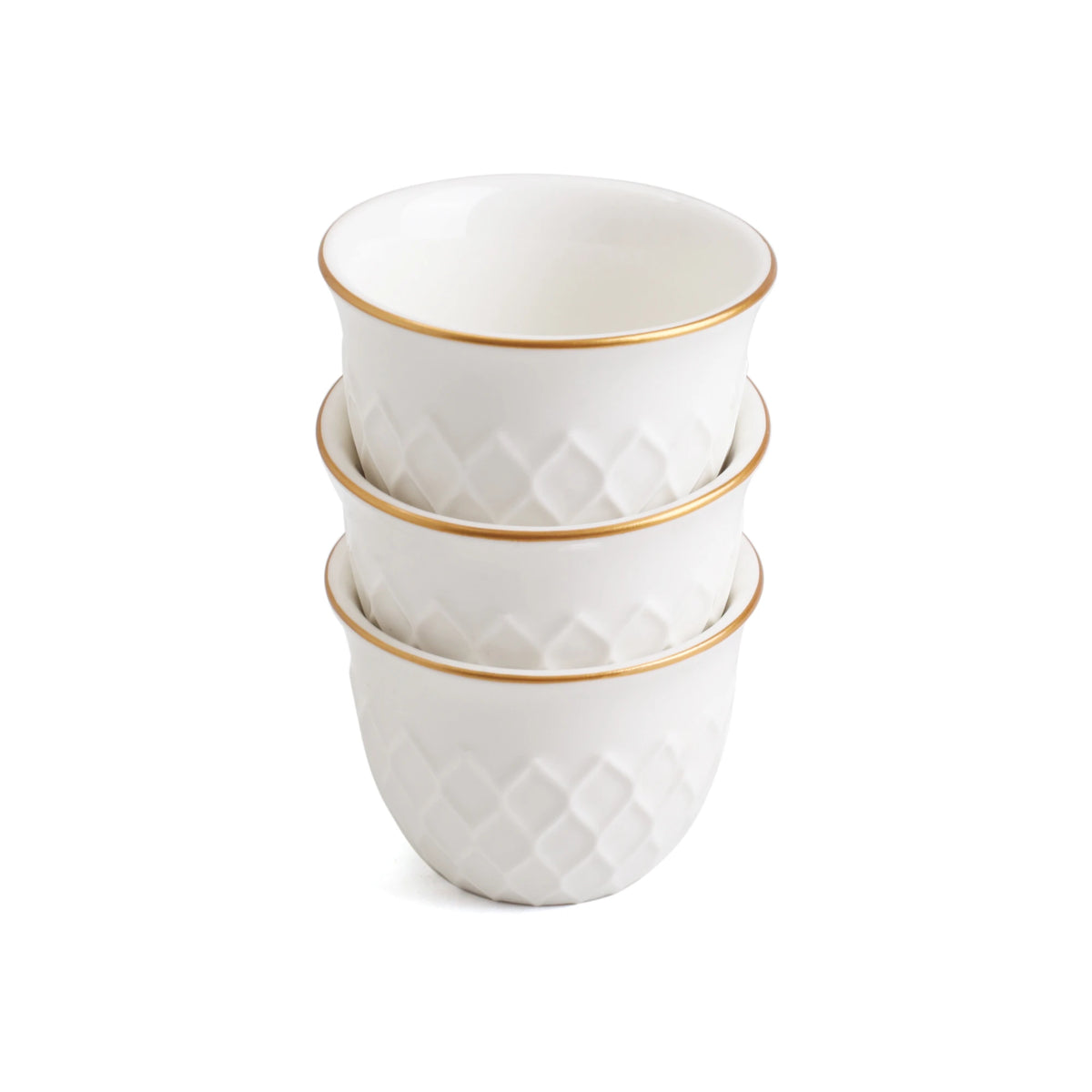 Coffee Cup Set With Dallah &Tray 14PC Image