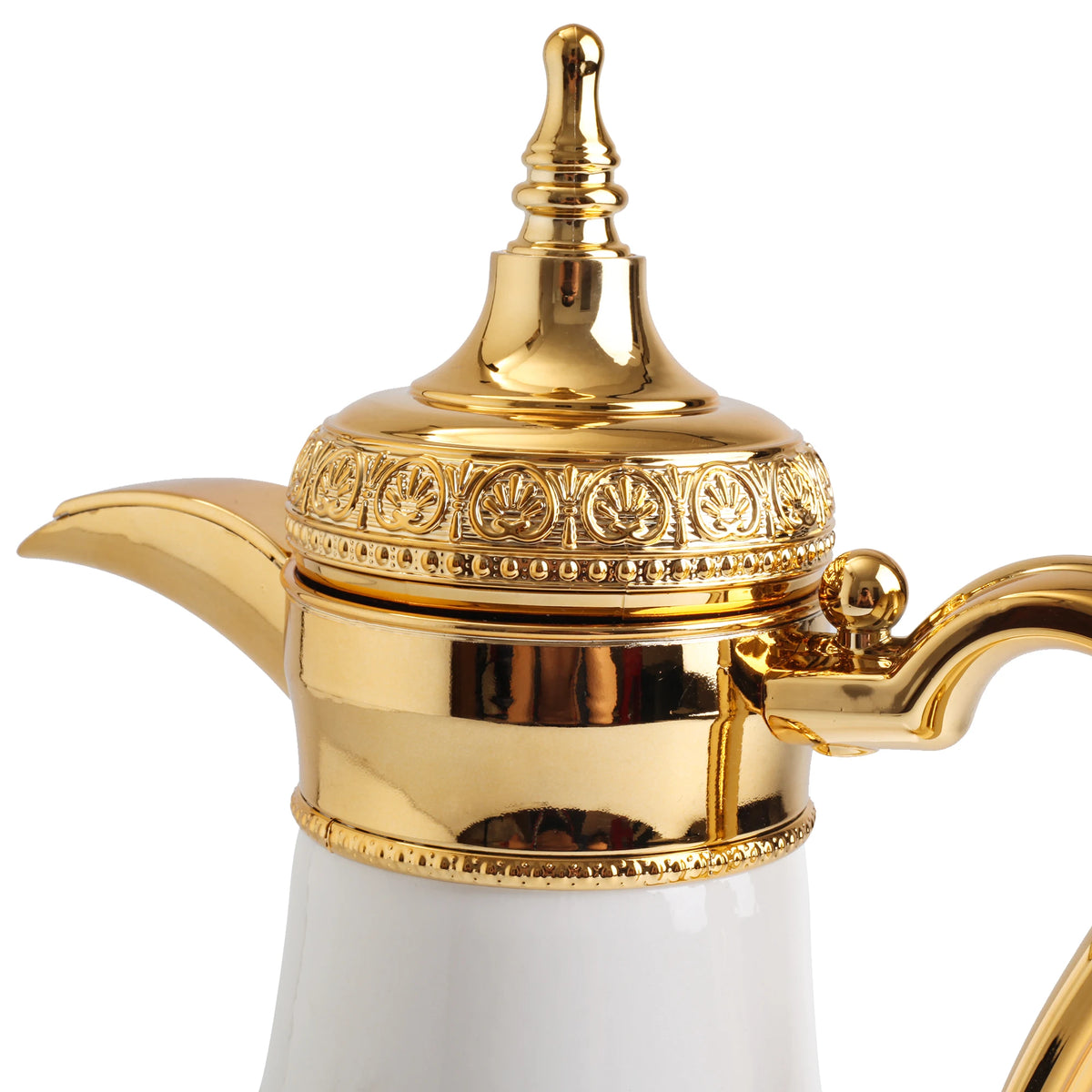 Coffee Cup Set With Dallah &Tray 14PC Image