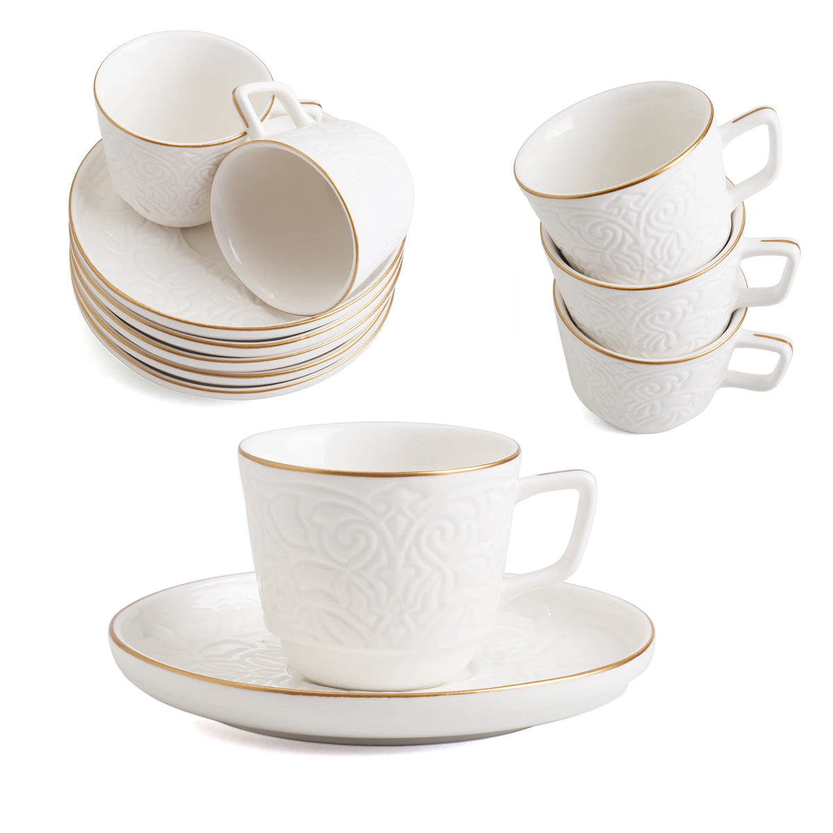 Coffee Cup Set 12PC Image