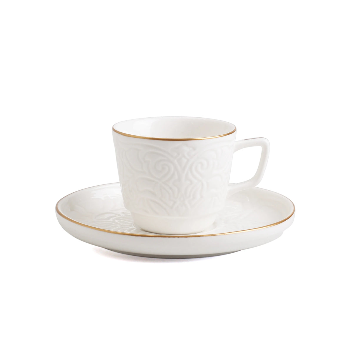 Free White Coffee Cup Set 12PC Image