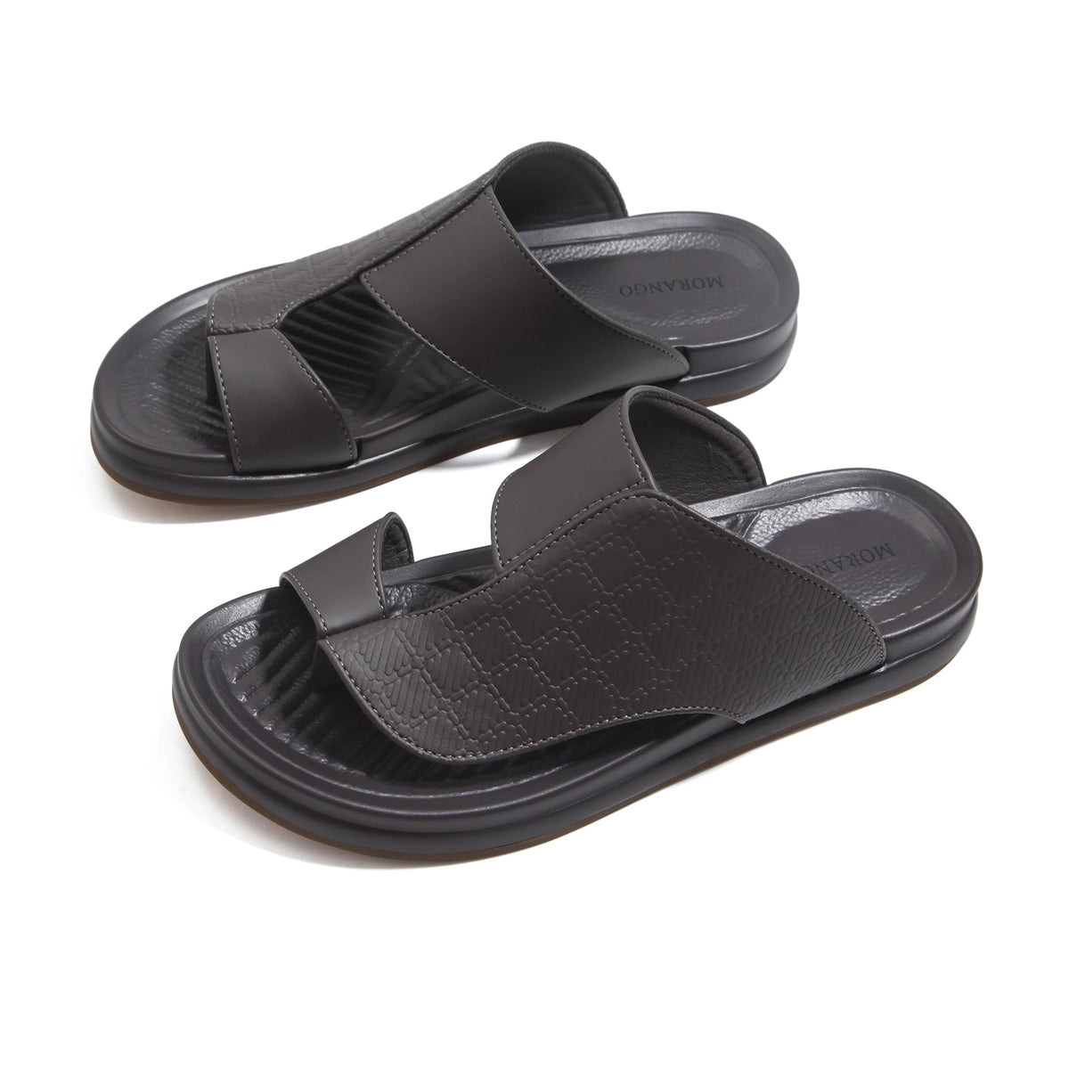 Gray Casual Slippers for Boys Image