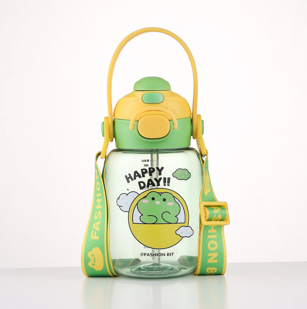 Free Green Water Bottle 550ml Image