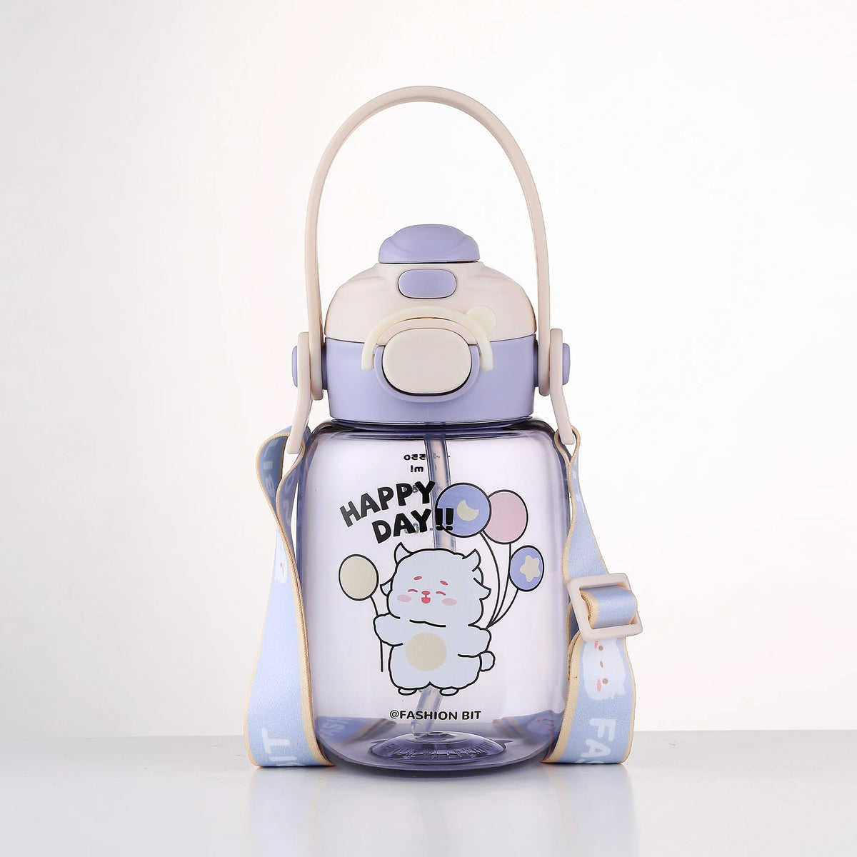 Free Purple Water Bottle 550ml Image