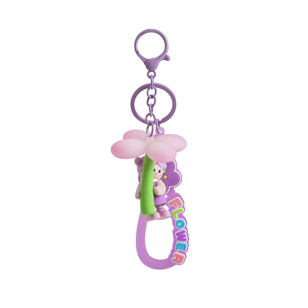 Free Purple Key Ring Image