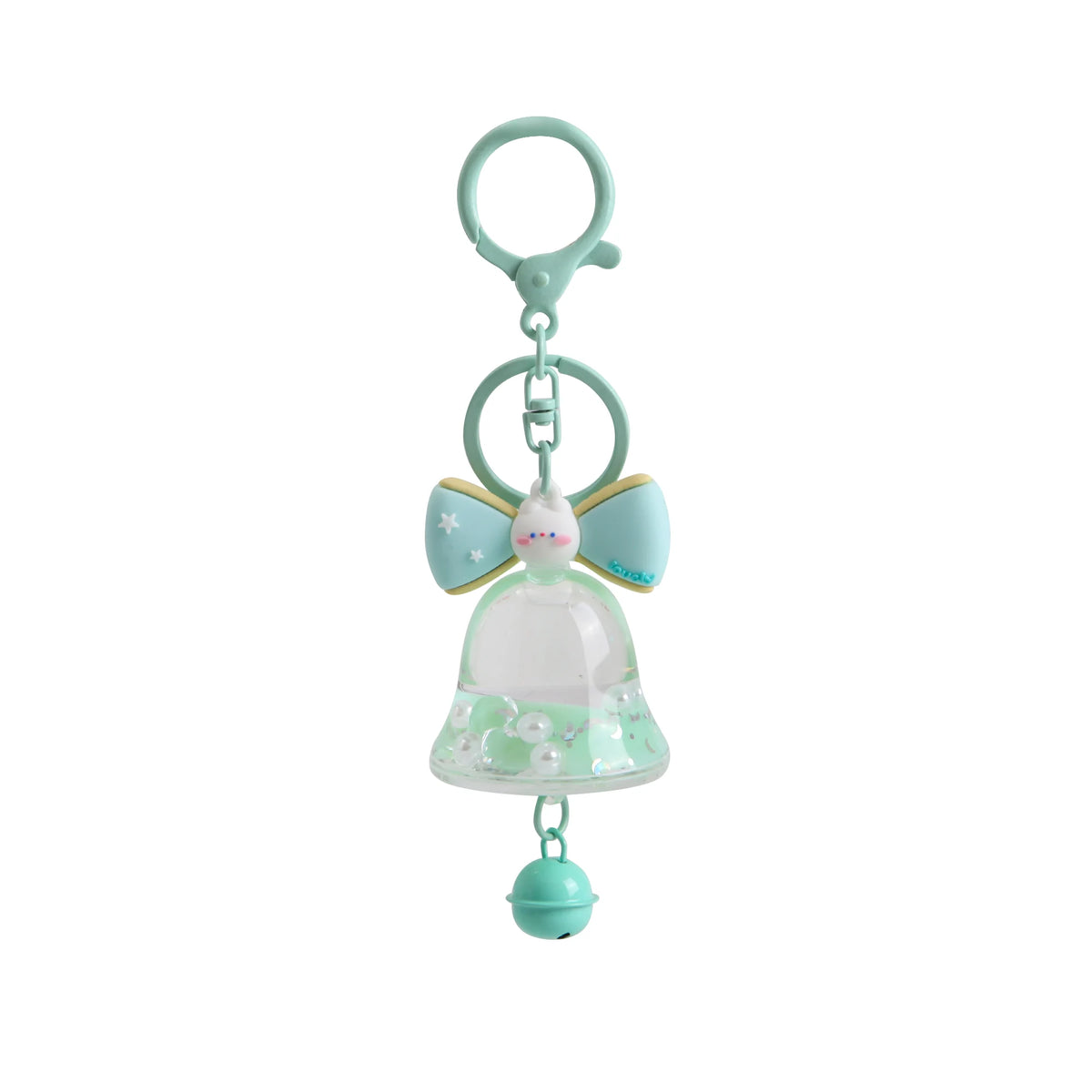 Free Light Blue Key Ring Image