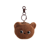 Free Brown Key Ring Plush change bag Image