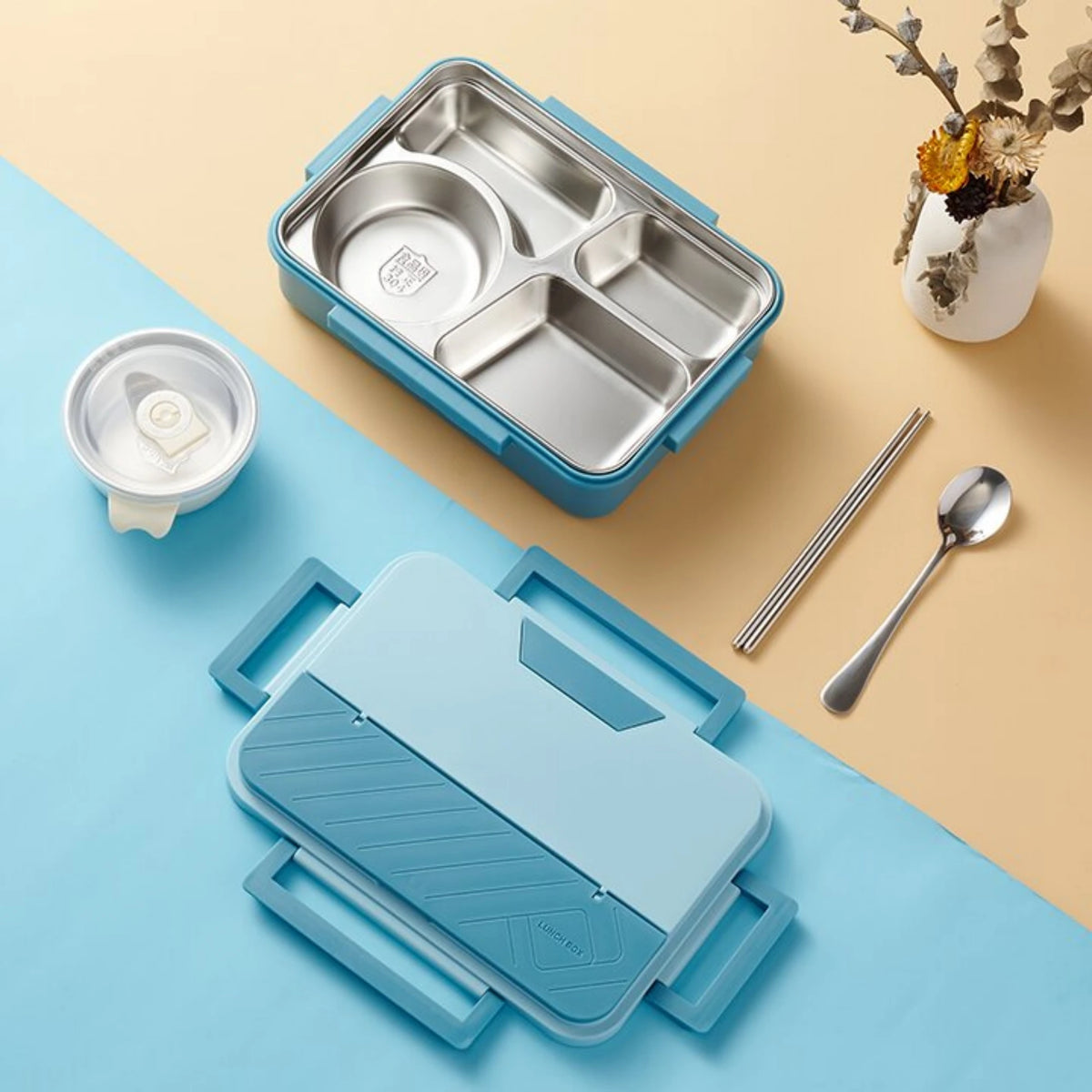 1400ml Blue Lunch Box 1400ml Image