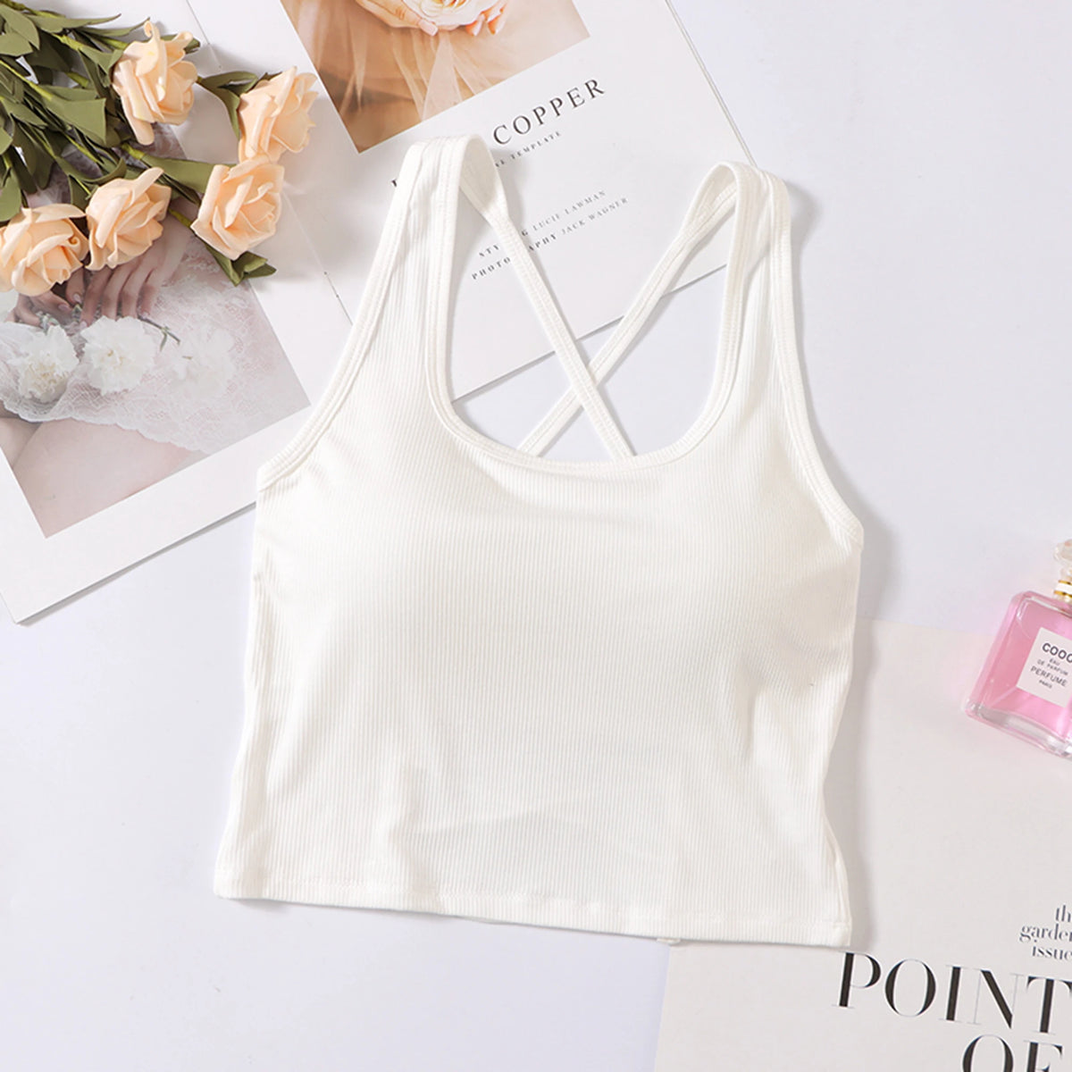 Free White Free,36,58,-,- Tank Top for Women Image