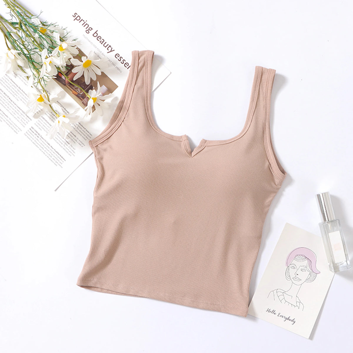 Free Beige Free,36,58,-,- Tank Top for Women Image