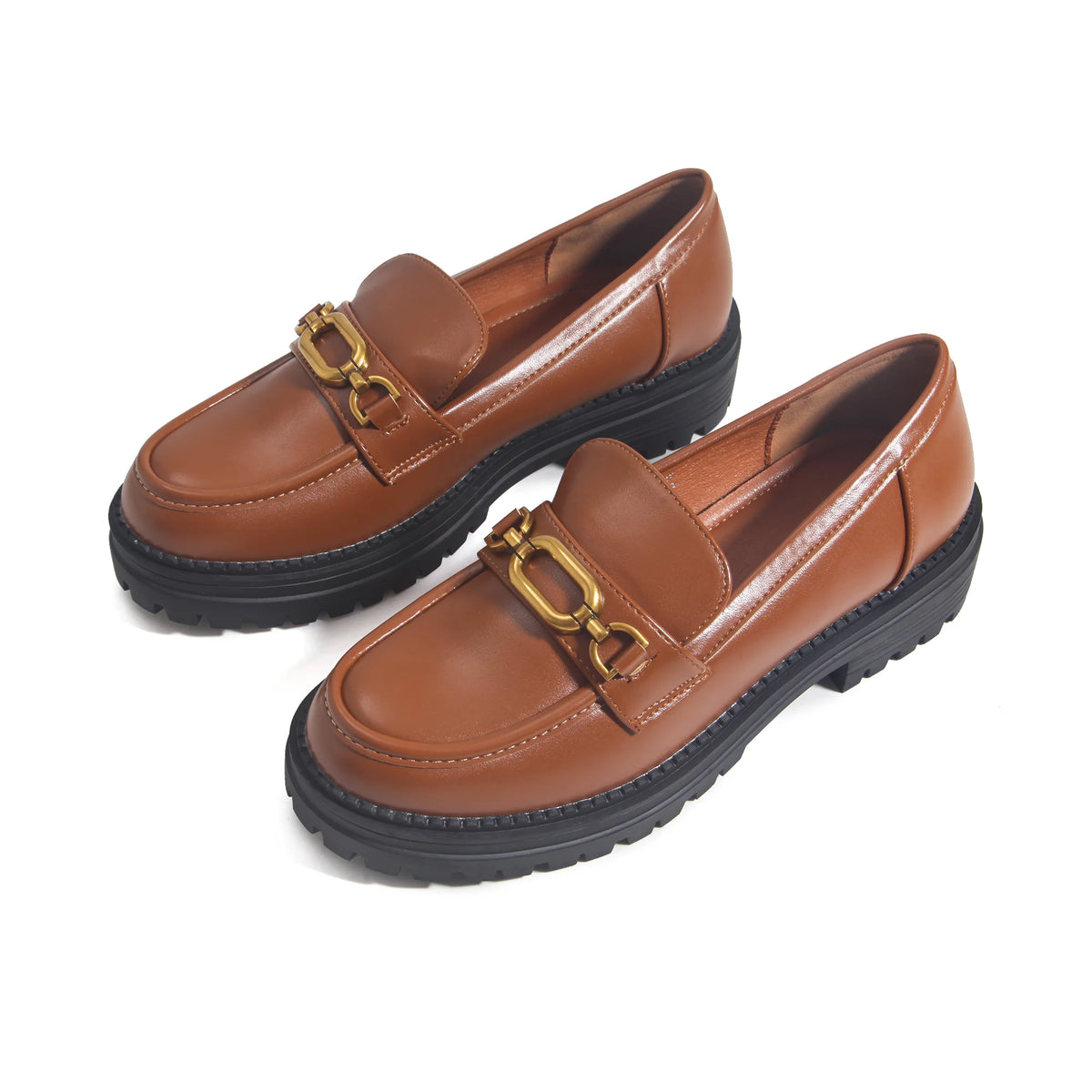 Dark Brown Casual Shoes for Women Image