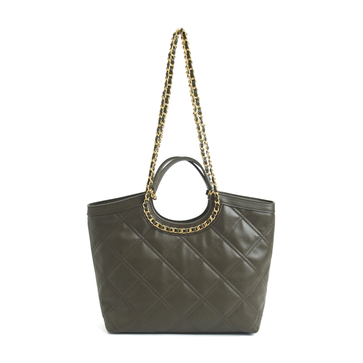 Free Army Green Elegant Shoulder Bag for Women Image