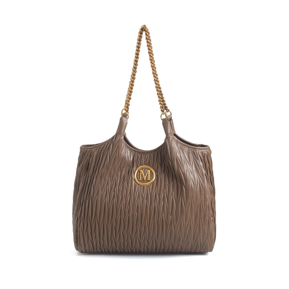 Free Khaki Elegant Shoulder Bag for Women Image