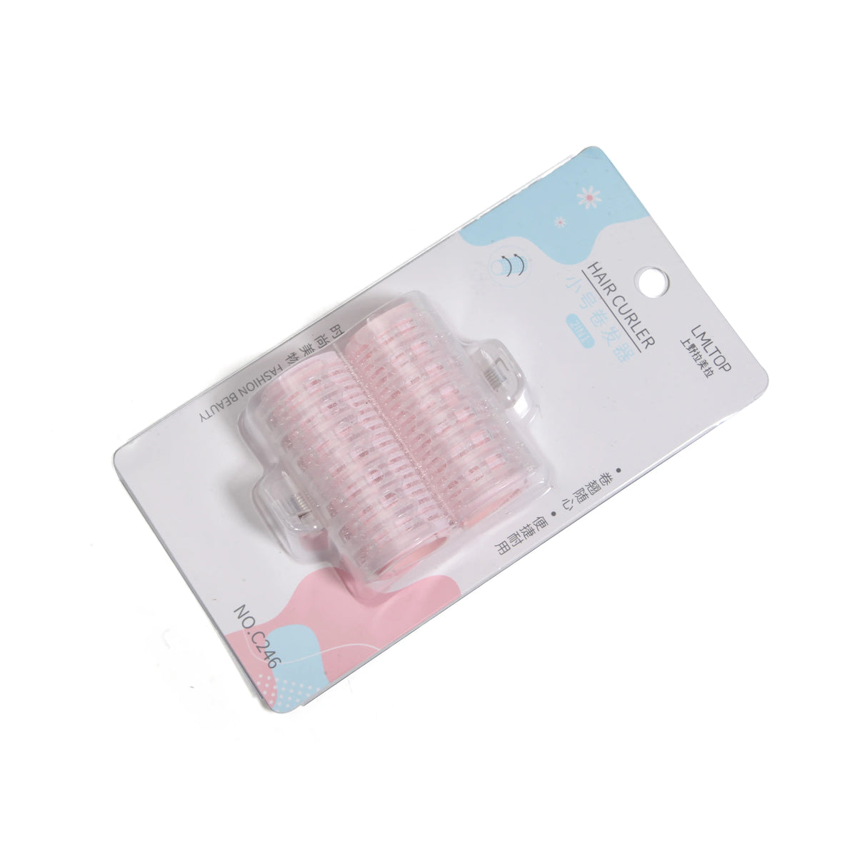 Free Pink Hair Curler Image