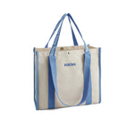 Free Blue Canvas Handbag for Girls Image