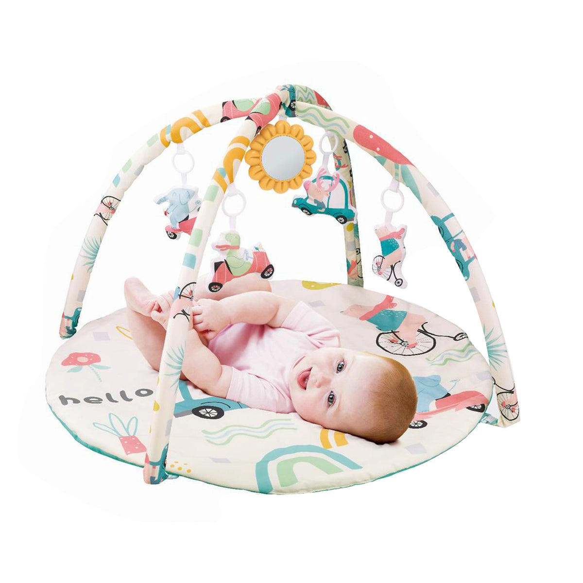 0M Green Round Blanket Gym Image