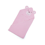 0 - 6M Pink Towel for Baby Girl Image