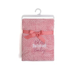 0 - 6M Dark Pink Blanket for Baby Girl Image
