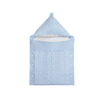 0 - 6M Blue Swaddle for Baby Boy Image