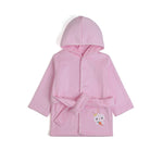 2Y Pink Bathrobe for Baby Girl Image
