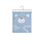 0 - 6M Blue Towel for Baby Boy Image