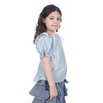 Plain Classic Blouse For Girls Image